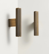 Valmere Brass T-Bar Cabinet Handles – Antique Brass Furniture Pulls | Luxury Modern Hardware