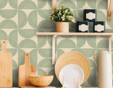 NordicTyle 12-Piece Scandinavian Floor & Wall Sticker Set – Thick PVC Peel-and-Stick Tiles for Modern Home Décor