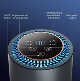 Velora AirPure Mini Purifier – H13 HEPA Air Cleaner with UV Sterilisation, Negative Ions & Aromatherapy