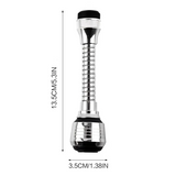 HydroPivot Stainless Steel Tap Extender – 360° Swivel Kitchen Aerator | Water-Saving Faucet Attachment