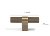 Château Verne Brass Cabinet Handles – Vintage European Furniture Pulls | Luxury Bronze Hardware