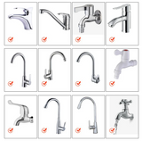 FlowSphere 360 Tap Aerator – Water-Saving Swivel Faucet Attachment | Universal Kitchen Flow Regulator