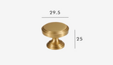 Château Noir Brass T-Bar Handles – French-Inspired Luxury Cabinet Hardware | Solid Brass Furniture Pulls