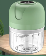 TurboPrep Mini Chopper – USB Rechargeable Electric Food Processor | Cordless Garlic & Vegetable Mincer