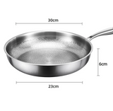 ForgeTitan Hammered Frying Pan – Pure Titanium Skillet | Premium Non-Coated Induction Cookware