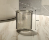 VivaLume Bathroom Tumbler Cup – Modern Anti-Tip Toothbrush Holder | Colourful Bathroom Accessory