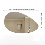 ÉlanGlow LED Vanity Mirror – Irregular Backlit Smart Mirror | Touch-Control Modern Design