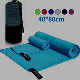 ActiveSwift Quick-Dry Sports Towel 40 × 80 cm – Lightweight Microfibre Gym Towel | Sweat Absorbent | Travel Pouch Included