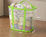 AirNest Foldable Laundry Basket – Breathable Mesh Storage Hamper | Portable Family Organiser
