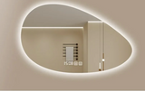 ÉlanGlow LED Vanity Mirror – Irregular Backlit Smart Mirror | Touch-Control Modern Design