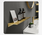 Vellora Aluminium Shower Shelf – Modern Wall-Mounted Bathroom Organiser | Luxury Shower Storage Rack