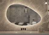 ÉlanGlow LED Vanity Mirror – Irregular Backlit Smart Mirror | Touch-Control Modern Design