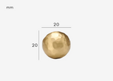 Aurevon Hammered Brass Cabinet Handle – Luxury Furniture Pull | Matte Gold & Antique Bronze Hardware