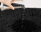 Veloura Cloud Chenille Bath Rug – Ultra-Soft Non-Slip Bathroom Mat with Quick-Dry Comfort