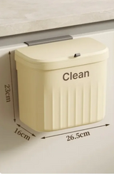 VersaHang Kitchen Waste Bin – Wall-Mounted Cabinet Bin with Lid | Space-Saving Compost & Storage Solution