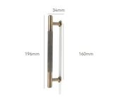 Château Verne Brass Cabinet Handles – Vintage European Furniture Pulls | Luxury Bronze Hardware