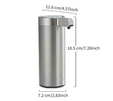 Velora Sense Steel Soap Dispenser – Touchless 304 Stainless Steel Automatic Soap Pump for Kitchen & Bathroom
