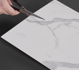 MarbelaStick 3D Marble Wall Stickers – Waterproof Peel-and-Stick Marble Tile Decals for Kitchen & Bathroom