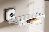 Nordeva Foldable Shower Screen Set – Waterproof Magnetic Curtain System | No-Drill Scandinavian Bathroom Divider