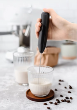 FrothElite Matcha Whisk – Electric Matcha Frother with Stainless Steel Whisk | Battery-Powered Drink Mixer | Handheld Milk Frother for Matcha, Coffee & More