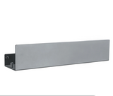 NoirSpace Wall Storage Shelf – Matte Black Aluminium Organiser with Hooks | Modern Bathroom & Kitchen Rack
