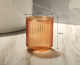 VivaLume Bathroom Tumbler Cup – Modern Anti-Tip Toothbrush Holder | Colourful Bathroom Accessory
