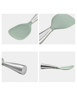 FlexiLadle Premium Silicone Spoon – Heat-Resistant Nonstick Cooking Utensil | BPA-Free Kitchen Tool
