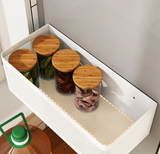 SideVault Magnetic Fridge Organiser – Metal Kitchen Storage Shelf | No-Drill Space Saver