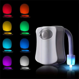 GlowWave Motion Toilet Light – RGB LED Bathroom Night Light | Smart Sensor Toilet Illumination