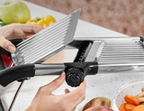 SliceCraft Precision Mandoline – Adjustable Stainless Steel Vegetable Slicer | Professional Food Prep Cutter