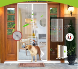 MagnaScreen Magnetic Door Insect Curtain – Automatic Closing Mosquito & Fly Mesh | Hands-Free Entry | 90 × 210 cm or 100 × 210 cm