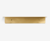 Elvoria Nurlin Luxury Solid Brass Wall Shelf – Premium Hand-Finished Storage & Display Rack | Kitchen, Bathroom & Living Room Organiser with Custom Fit Design