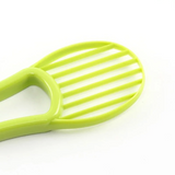 GreenSplit 3-in-1 Avocado Tool – Slice, Pit & Scoop Kitchen Gadget | Safe Fruit Prep Cutter