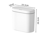 AeroSense Wall-Mounted Sensor Bin – 9L Touchless Bathroom & Kitchen Waste Bin | Waterproof Compact Design