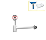 PureSeal Brass Basin Waste Kit – Luxury Pop-Up Drain & Anti-Odour Trap | Premium Bathroom Sink Drain Set