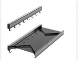 AeroFold Wall Storage Rack – Foldable Aluminium Coat & Towel Organiser | Modern Space-Saving Wall Hook
