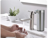 Velora Sense Steel Soap Dispenser – Touchless 304 Stainless Steel Automatic Soap Pump for Kitchen & Bathroom