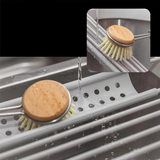 DryNest Foldable Dish Rack – 304 Stainless Steel Kitchen Drying Organiser | Space-Saving Sink & Counter Rack