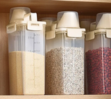 PureKeep Pantry Storage Container – Airtight Rice & Grain Dispenser | Moisture-Proof Kitchen Organisation Box