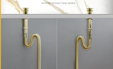 VersaSeal Pop-Up Basin Waste Kit – Adjustable Brass Drain & Anti-Odour Trap | Universal Sink Drain System