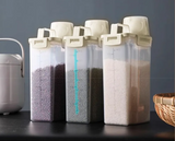 PureKeep Pantry Storage Container – Airtight Rice & Grain Dispenser | Moisture-Proof Kitchen Organisation Box