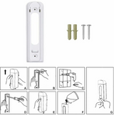 PureMount 350 Wall Soap Dispenser – Refillable No-Drill Liquid Soap &amp; Lotion Pump for Bathroom & Kitchen