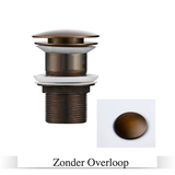 LuxDrain Pop-Up Drain Stopper – Luxury Bathroom Sink Drain in Matte Black, Gold & Modern Finishes