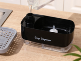 Velora DualFlow Soap Dispenser – Refillable 2-Way Kitchen Sink Pump with Sponge Press System