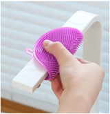 PureScrub Silicone Cleaning Pad – Reusable Kitchen Dish Brush & Non-Scratch Scrubber | Hygienic Multi-Purpose Cleaner