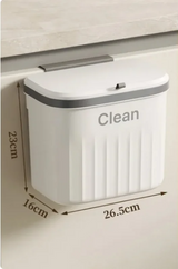 VersaHang Kitchen Waste Bin – Wall-Mounted Cabinet Bin with Lid | Space-Saving Compost & Storage Solution