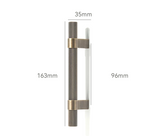 Château Verne Brass Cabinet Handles – Vintage European Furniture Pulls | Luxury Bronze Hardware