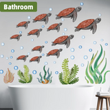 OceanDream Kids Wall Decals – Underwater Animal Stickers for Bedrooms & Playrooms | Removable Marine Theme Décor