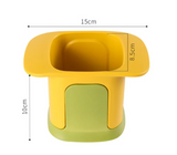 SliceForge Press Chopper – Multi-Blade Vegetable & Chip Cutter | Manual Kitchen Prep Tool