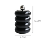 Veloura Ceramic Canister – Luxury Lidded Storage Jar | Decorative Candy, Spice & Candle Container